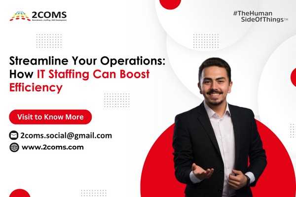 Streamline Your Operations: How IT Staffing Can Boost Efficiency